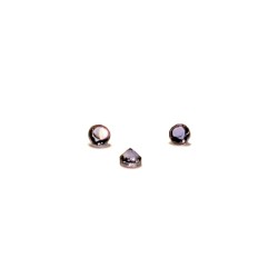 Iolite faceted round 1.5mm
