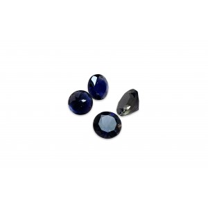 Iolite Cut Stone, Round, 3 mm