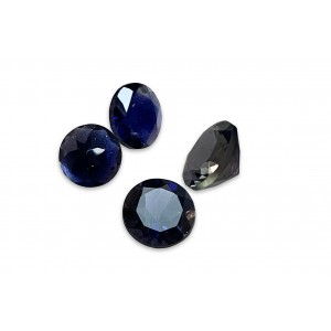 Iolite Cut Stone, Round, 8 mm