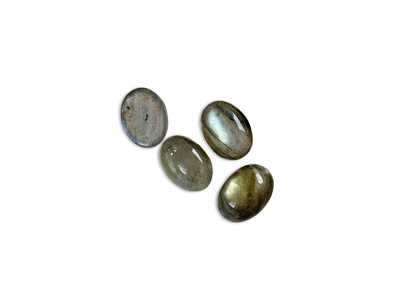 Labradorite Cabs, Oval, 5 x 7 mm