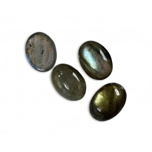 Labradorite Cabs, Oval, 12 x 16 mm