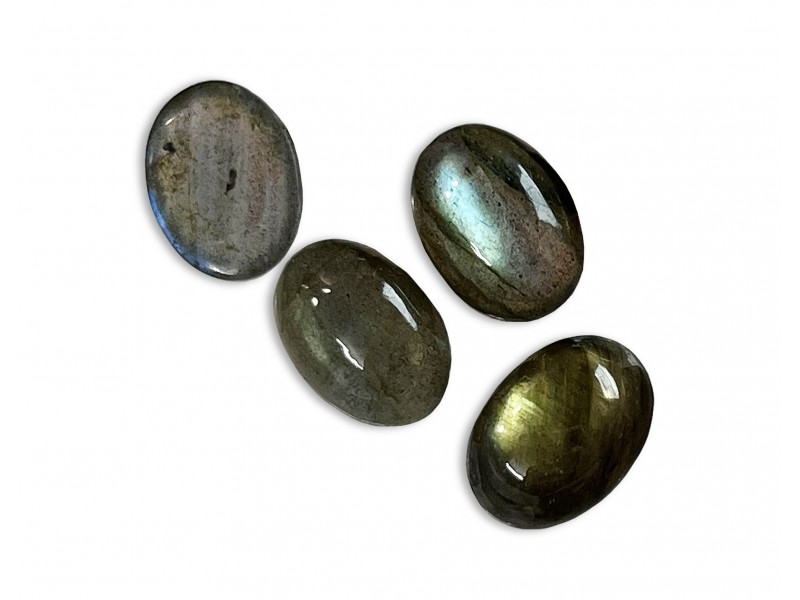 Labradorite Cabs, Oval, 12 x 16 mm