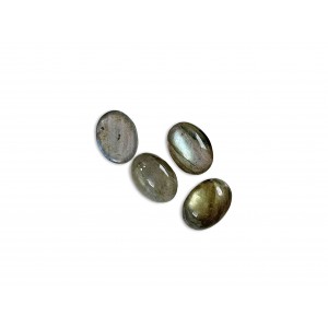 Labradorite Cabs, Oval, 6 x 8 mm