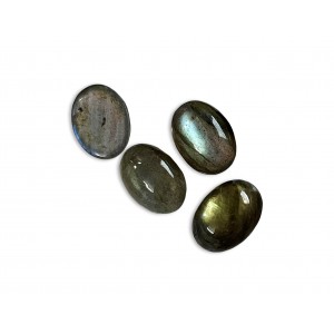 Labradorite Cabs, Oval, 7 x 9 mm