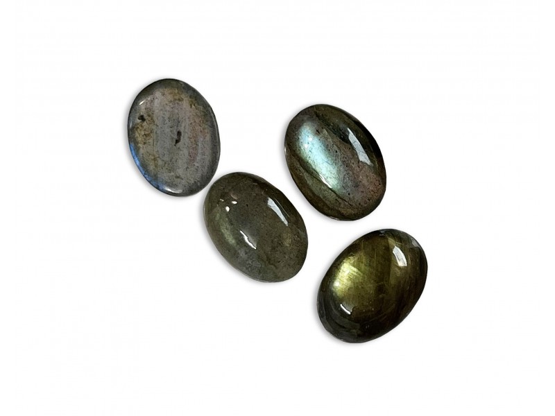 Labradorite Cabs, Oval, 7 x 9 mm