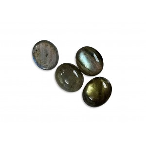 Labradorite Cabs, Oval, 8 x 10 mm