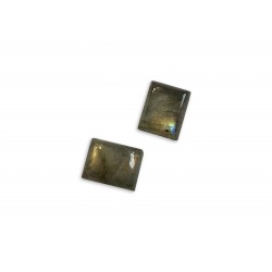 Labradorite Cabs, Rectangle, 4 x 6 mm