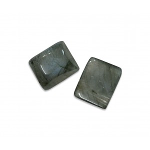 Labradorite Cabs, Rectangle, 9 x 11 mm