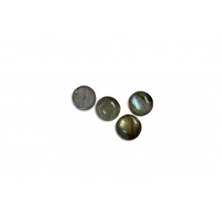 Labradorite Cabs Round 4 mm