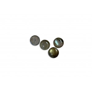 Labradorite Cabs Round 4 mm