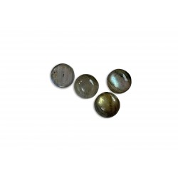 Labradorite Cabs Round 6 mm