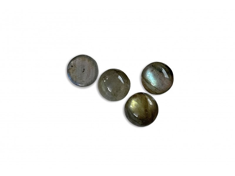 Labradorite Cabs Round 6 mm