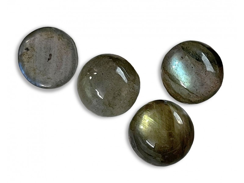 Labradorite Cabs Round 12mm