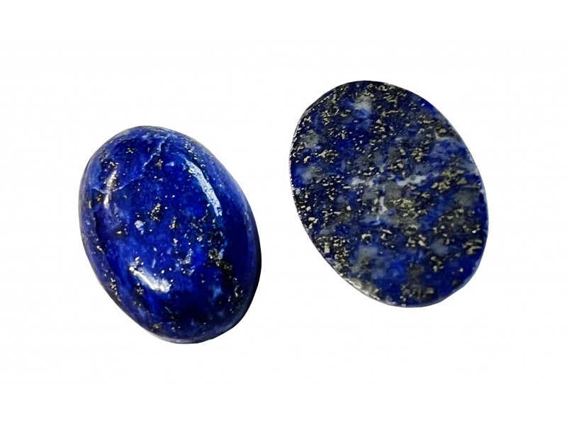 Lapis Cabs, Oval, 10 x 12 mm