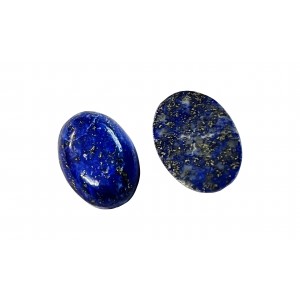Lapis Cabs Oval, 9 x 11 mm