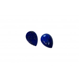 Lapis Cabs, Pear, 6 x 4 mm