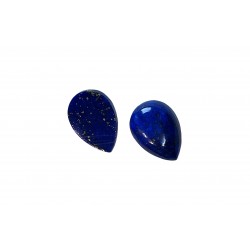 Lapis Cabs, Pear, 6 x 9 mm