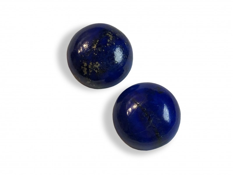 Lapis Cabs Round 15 mm