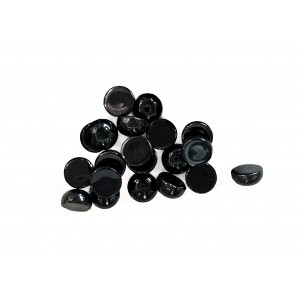 Onyx Black Cabs Round 5 mm