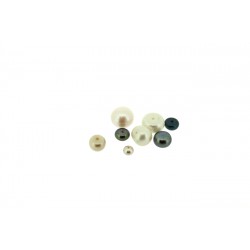 Pearl, Undrilled, Round, 9 mm