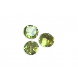 Peridot Cut Stone, Round, 5 mm