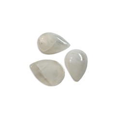 Rainbow Moon Stone Cabs, Pear 10x14mm