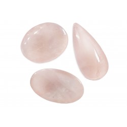 Rose Quartz Cabs mix