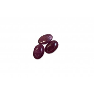 Ruby Cabs, Oval, 4 x 6 mm 