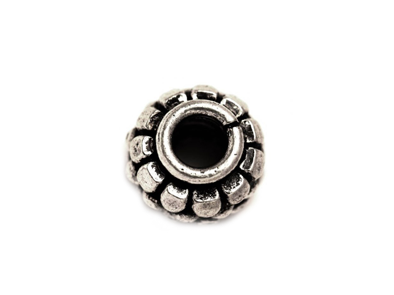 Sterling Silver 925 Ethnic Bead 1.93gr