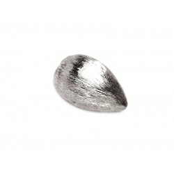 Sterling Silver 925 Ethnic Bead 1.4gr 9 x 14.2mm, Thickness 7.64mm
