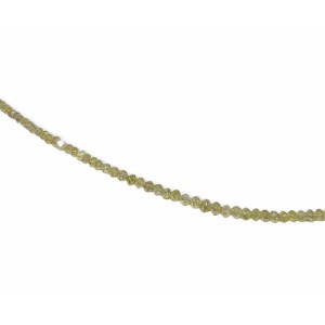 Champagne diamond faceted beads