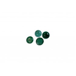 Emerald Cabs, Round - 4.0mm