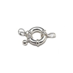 Sterling Silver 925 Spring / Bolt Ring 14mm