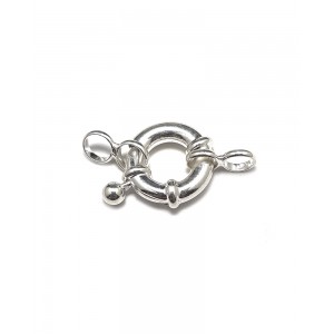 Sterling Silver 925 Spring / Bolt Ring 12mm