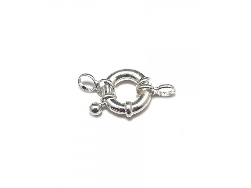 Sterling Silver 925 Spring / Bolt Ring 12mm