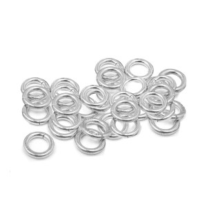 Silver 925 Open Jump Ring - 0.6mm x 4.0mm