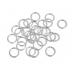 S925 OPEN JUMP RING  (0.7 mm/4.2 mm (ext) 