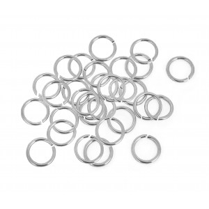 Silver 925 Open Jump Ring - 0.7mm x 4.9mm