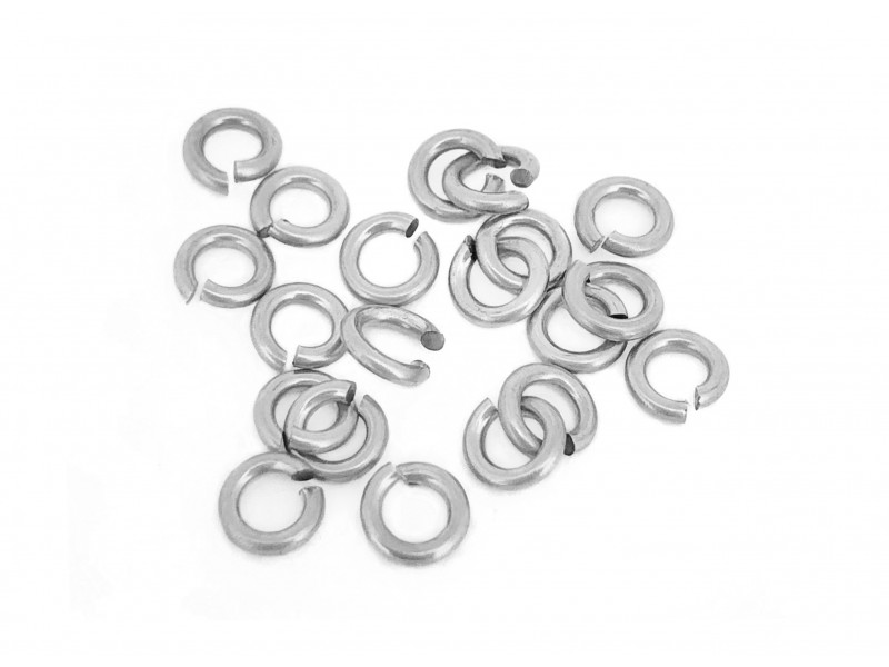 Silver 925 Open Jump Ring - 0.8mm x 3.6mm