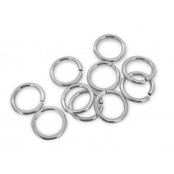 Silver 925 Open Jump Ring - 0.8mm x 6.1mm
