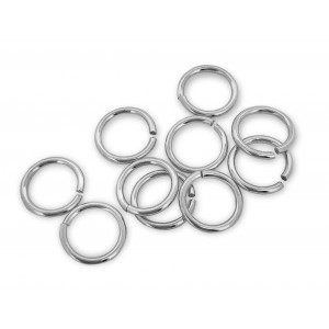 Silver 925 Open Jump Ring - 0.8mm x 6.1mm