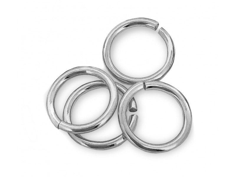 Silver 925 Open Jump Ring - 1.2mm x 8.9mm