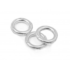 Silver 925 Open Jump Ring - 1.5mm x 8.0mm