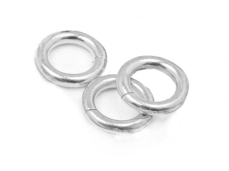 Silver 925 Open Jump Ring - 1.5mm x 9.0mm