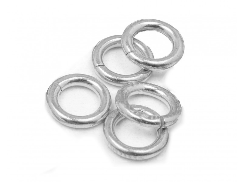 Silver 925 Open Jump Ring - 1.2mm x 7.0mm