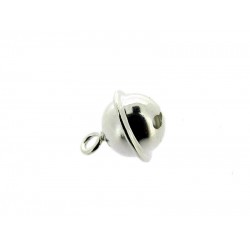 Sterling Silver 925 working Bell Charm 6mm