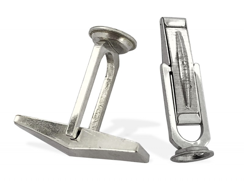 SILVER 925 COMPLETE CUFFLINK WITH CUP