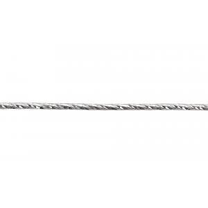 Sterling Silver 925 Diamond Cut Wire 1mm