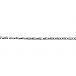 Sterling Silver 925 Diamond Cut Wire 1.2mm