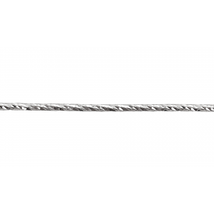 Sterling Silver 925 Diamond Cut Wire 1.2mm